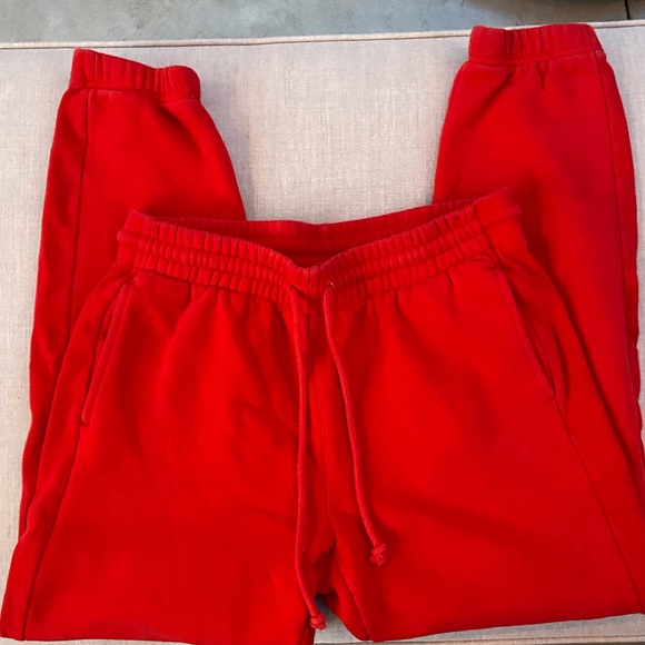 Red TNA Cozy AF Joggers - Picture 4 of 5